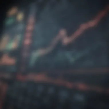 Visual representation of stock market trends and bond performance analysis