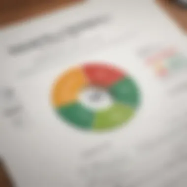 Graph showing credit score distribution