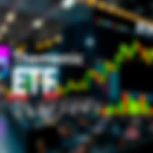 Visual representation of thematic ETF sectors