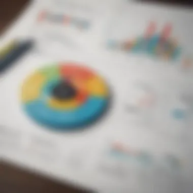 The Importance of Financial Literacy Illustration of financial literacy concept with books and graphs
