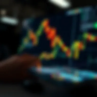 Digital Representation of Investment Strategies A conceptual representation of investment strategies depicted through digital graphics.