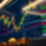 Intriguing stock market chart highlighting penny stock trends