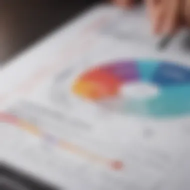Marketing Effectiveness Analysis A graph comparing marketing effectiveness before and after target market analysis