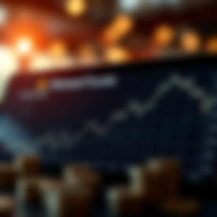 Graph showing investment strategies for mutual funds