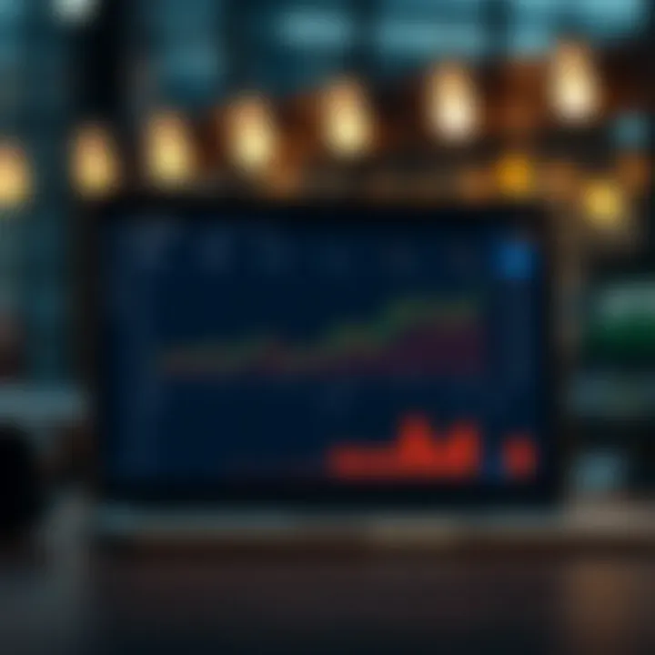 User interface of a portfolio management application