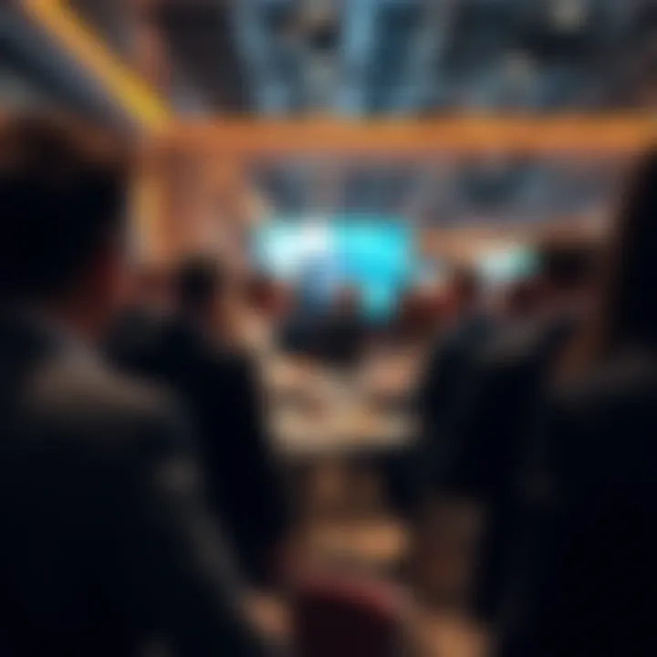 Networking event for investors