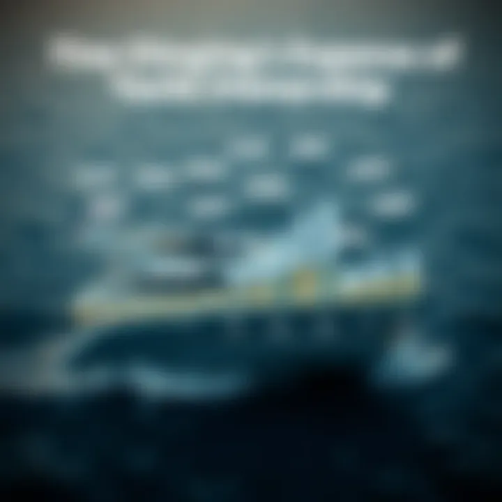 A detailed financial chart illustrating the ongoing expenses of yacht ownership.
