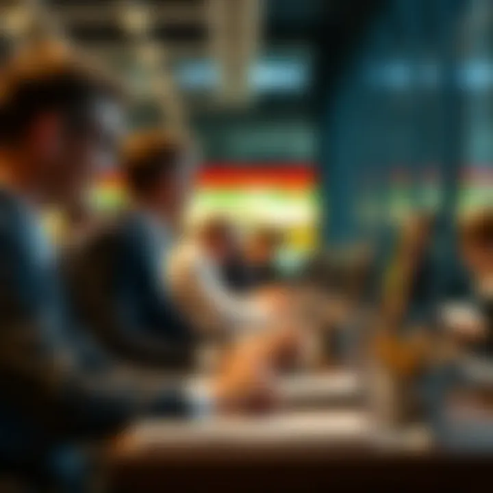 Diverse types of investment brokers in a modern financial environment