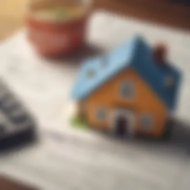 Understanding Mortgage Insurance Concept Visual representation of mortgage insurance concept