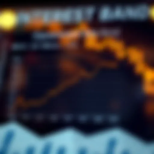 Graph illustrating interest rate trends for government bonds