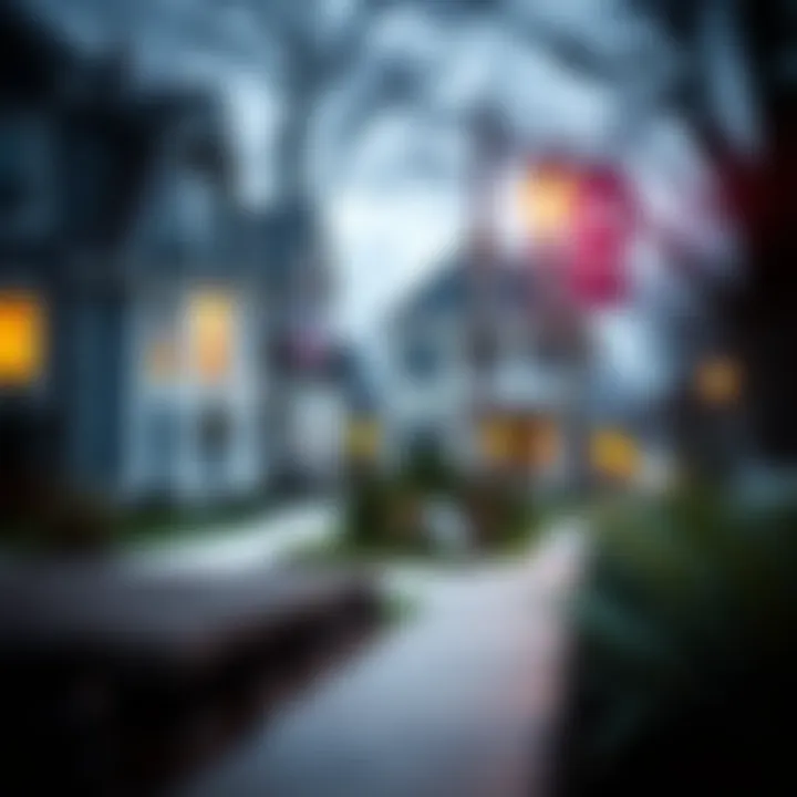 Visual representation of property tax assessment impact